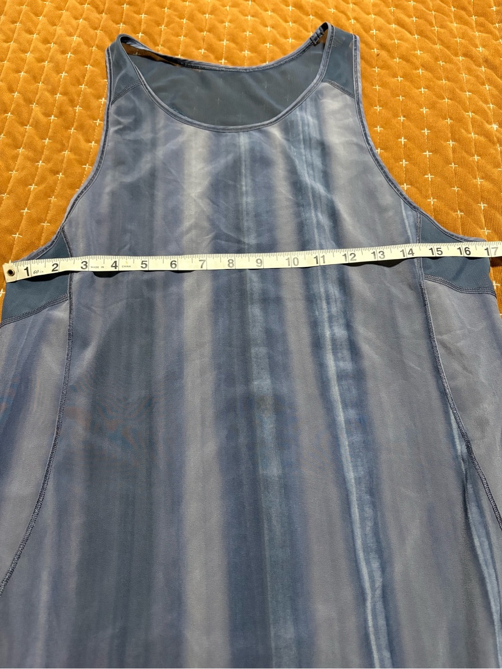 Lululemon Light Blue Razor Back Tank - Picture 4 of 4
